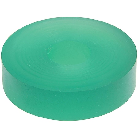 Allstar Performance Bump Stop Puck 50 Durometer; Green; 0.50 in. Tall - 14 mm ALL64370